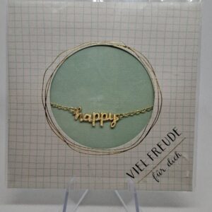 Armband "happy"