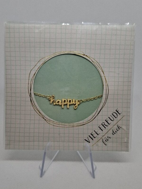 Armband "happy"