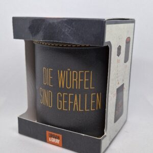Würfelset mit Becher