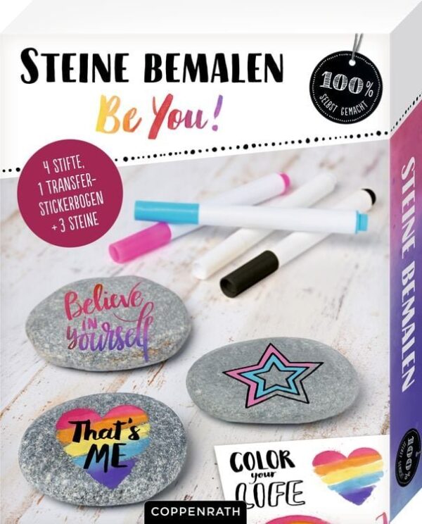 Steine bemalen - be you