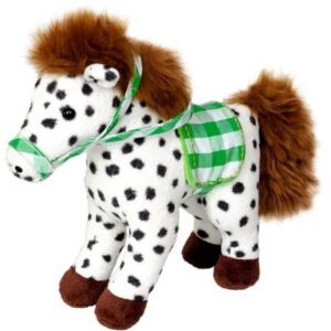 Pony Anton mit Sattel