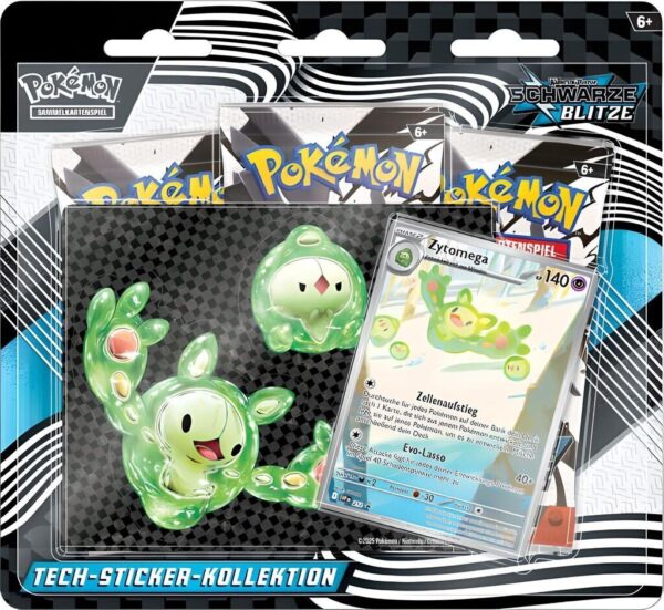 Pokémon Karmesin & Purpur, Schwarze Blitze Tech Sticker Kollektion Zytomega