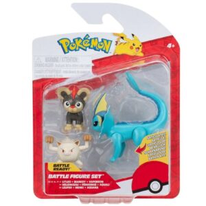 Pokémon Battle Figuren - Aquana, Menki und Leufeo